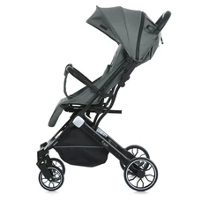 Прогулочная коляска Flash M 5727-1 Silver Gray светло-серая с ручкой для транспортировки фото 41