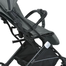 Прогулочная коляска Flash M 5727-1 Stone Gray темно-серая с ручкой для транспортировки фото 63