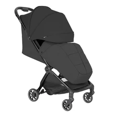 Прогулочная коляска Carrello Atom S CRL-5526 Storm Black черная с чехлом на ножки фото 14