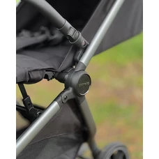 Прогулочная коляска Carrello Atom S CRL-5526 Storm Black черная с чехлом на ножки фото 63