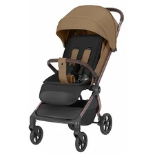 Прогулочная коляска Carrello Atom M CRL-5527 Сrust Brown коричневая с чехлом на ножки