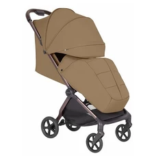 Прогулочная коляска Carrello Atom M CRL-5527 Сrust Brown коричневая с чехлом на ножки фото 14