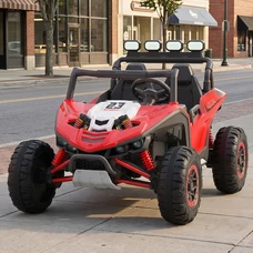 Двухместный детский электромобиль M 6373EBLR-3(24V) красный багги