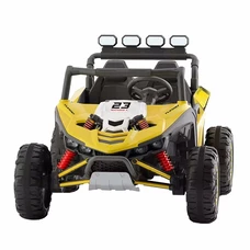 Двухместный детский электромобиль M 6373EBLR-6(24V) желтый багги фото 14
