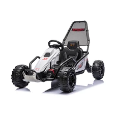 Детский электрокарт M 6374EL-1(24V) белый с двумя моторами по 200W фото 21