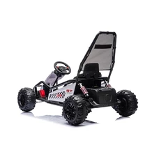 Детский электрокарт M 6374EL-1(24V) белый с двумя моторами по 200W фото 41