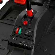 Детский электрокарт M 6374EL-1(24V) белый с двумя моторами по 200W фото 92