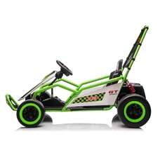 Детский электрокарт M 6374EL-4(24V) синий с двумя моторами по 200W фото 54