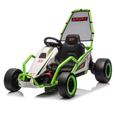 Детский электрокарт M 6374EL-5(24V) зеленый с двумя моторами по 200W