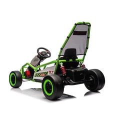 Детский электрокарт M 6374EL-6(24V) желтый с двумя моторами по 200W фото 37