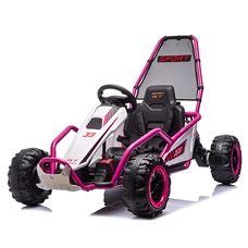 Детский электрокарт M 6374EL-8(24V) розовый с двумя моторами по 200W