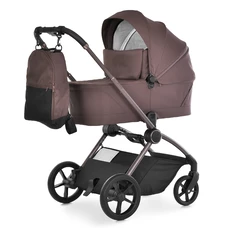 Универсальная коляска El Camino Persona ME 1091-2 Cocoa Brown коричневая с серой рамой