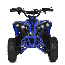 Детский квадроцикл E-XBW-1200-4(MP3) синий бесщеточный мотор 1200W фото 14