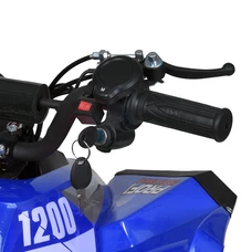 Детский квадроцикл E-XBW-1200-4(MP3) синий бесщеточный мотор 1200W фото 92