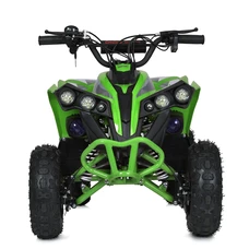Детский квадроцикл E-XBW-1200-5(MP3) зеленый бесщеточный мотор 1200W фото 14