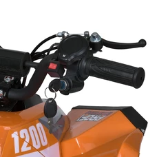 Детский квадроцикл E-XBW-1200-7(MP3) оранжевый бесщеточный мотор 1200W фото 92