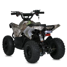 Детский квадроцикл E-XBW-1200S-13(MP3) бежевый камуфляж бесщеточный мотор 1200W фото 14