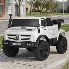 Двухместный детский электромобиль M 5837EBLR-1(36V) грузовик белый с мотором 350W