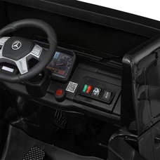 Двухместный детский электромобиль M 5837EBLR-2(36V) грузовик черный с мотором 350W фото 15