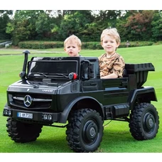 Двухместный детский электромобиль M 5837EBLR-2(36V) грузовик черный с мотором 350W фото 71