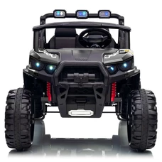 Двухместный детский электромобиль багги M 6368EBLR-2(24V) черный с EVA колесами фото 14