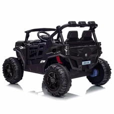 Двухместный детский электромобиль багги M 6368EBLR-2(24V) черный с EVA колесами фото 37