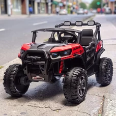 Двухместный детский электромобиль багги M 6368EBLR-3(24V) красный с EVA колесами