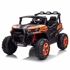 Двухместный детский электромобиль багги M 6368EBLR-7(24V) оранжевый с EVA колесами фото 21