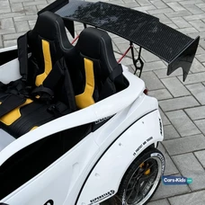 Двухместный детский электромобиль M 5820EBLR-1(24V) белый BMW с двумя моторами по 150W фото 22