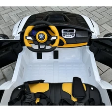 Двухместный детский электромобиль M 5820EBLR-1(24V) белый BMW с двумя моторами по 150W фото 28