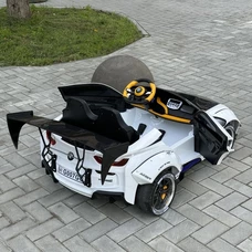 Двухместный детский электромобиль M 5820EBLR-1(24V) белый BMW с двумя моторами по 150W фото 21