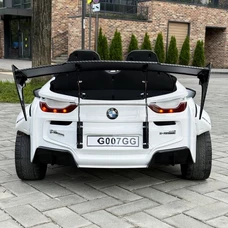 Двухместный детский электромобиль M 5820EBLR-1(24V) белый BMW с двумя моторами по 150W фото 41