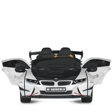 Двухместный детский электромобиль M 5820EBLR-1(24V) белый BMW с двумя моторами по 150W фото 63
