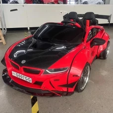 Двухместный детский электромобиль M 5820EBLR-3(24V) красный BMW с двумя моторами по 150W