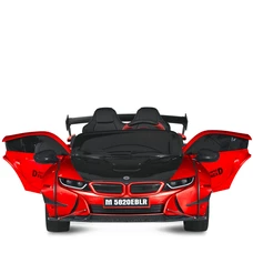 Двухместный детский электромобиль M 5820EBLR-3(24V) красный BMW с двумя моторами по 150W фото 21