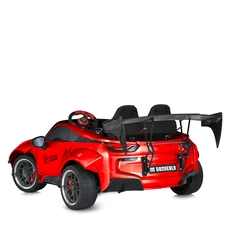 Двухместный детский электромобиль M 5820EBLR-3(24V) красный BMW с двумя моторами по 150W фото 41