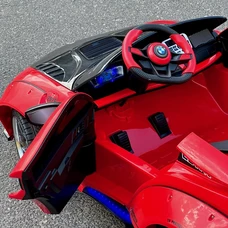 Двухместный детский электромобиль M 5820EBLR-3(24V) красный BMW с двумя моторами по 150W фото 71