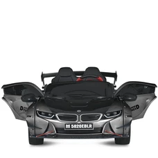 Двухместный детский электромобиль M 5820EBLRS-11(24V) серый BMW с двумя моторами по 150W фото 14
