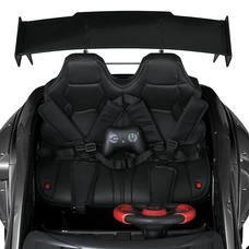 Двухместный детский электромобиль M 5820EBLRS-11(24V) серый BMW с двумя моторами по 150W фото 11