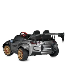 Двухместный детский электромобиль M 5820EBLRS-11(24V) серый BMW с двумя моторами по 150W фото 37