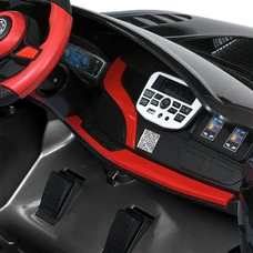 Двухместный детский электромобиль M 5820EBLRS-11(24V) серый BMW с двумя моторами по 150W фото 92