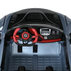 Двухместный детский электромобиль M 5820EBLRS-12(24V) голубой BMW с двумя моторами по 150W фото 11