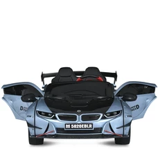 Двухместный детский электромобиль M 5820EBLRS-12(24V) голубой BMW с двумя моторами по 150W фото 63
