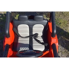 Детский электромобиль джип M 3237EBLR-2-3 черно-красный с четырьмя моторами фото 71