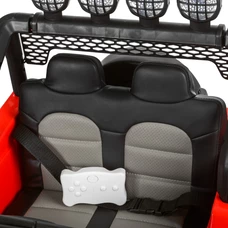 Детский электромобиль джип M 3237EBLR-3 красный с четырьмя моторами фото 16