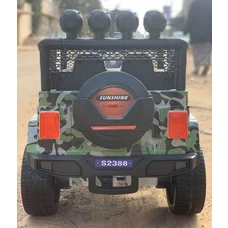 Детский электромобиль джип M 3237EBLR-18 камуфляж с четырьмя моторами фото 21