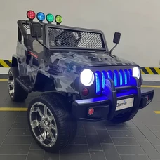 Детский электромобиль джип M 3237EBLRS-18 камуфляж с четырьмя моторами