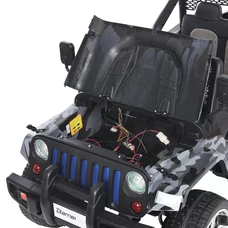 Детский электромобиль джип M 3237EBLRS-18 камуфляж с четырьмя моторами фото 63