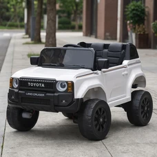 Детский электромобиль Toyota 2155EBLR-1(24V) белый четыре мотора