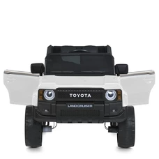 Детский электромобиль Toyota 2155EBLR-1(24V) белый четыре мотора фото 14